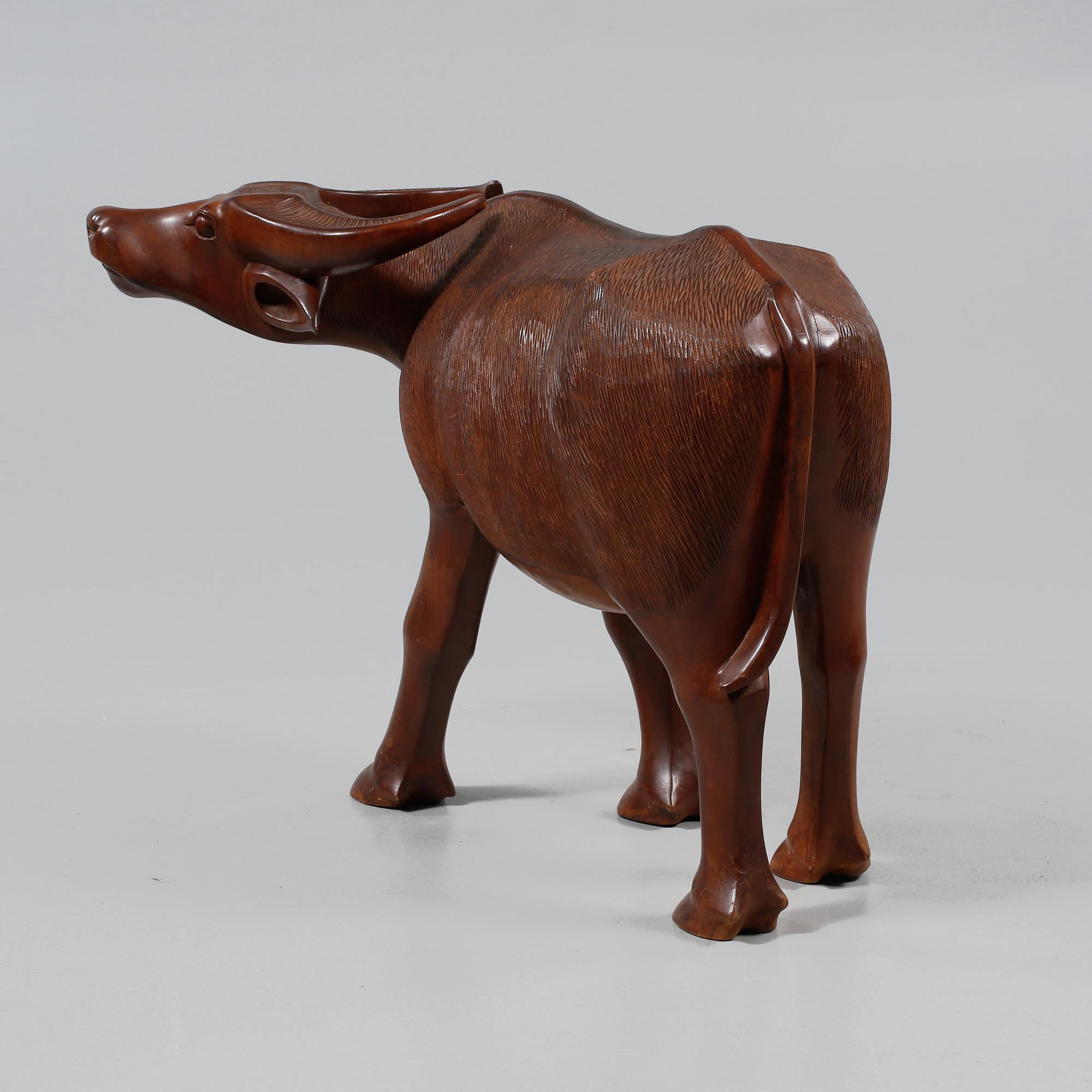 SKULPTUR, trä, 1900-tal.