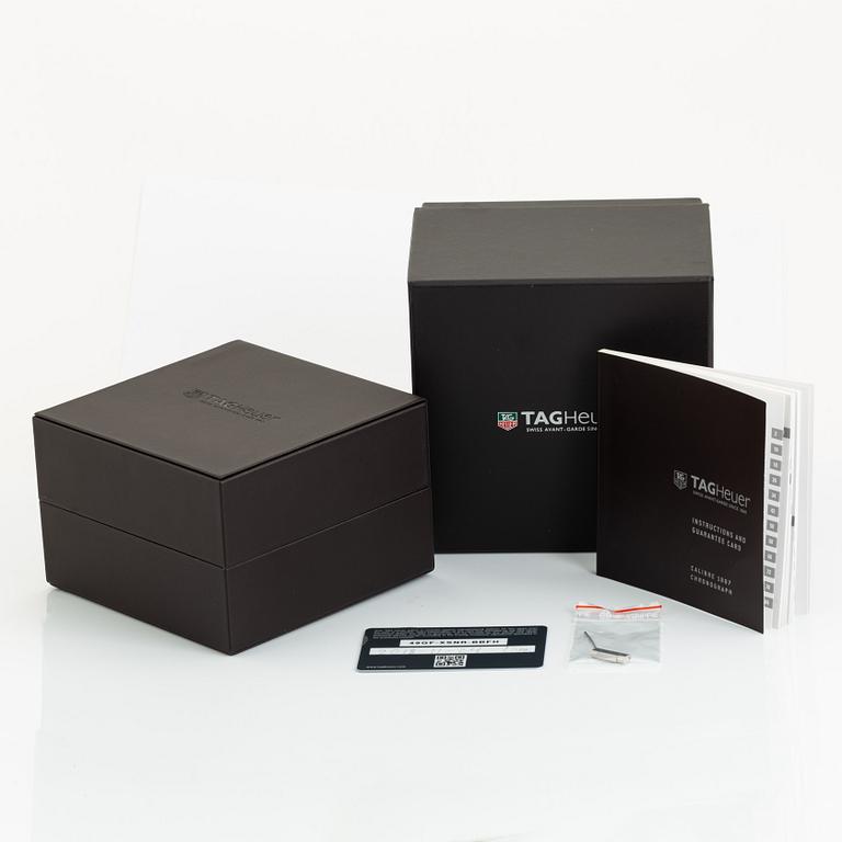 Tag Heuer, Carrera, wristwatch, chronograph, 43 mm.