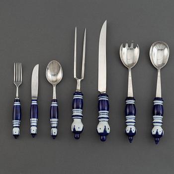 Björn Wiinblad, 40 pices of cutlery 'Siena", Rosental.