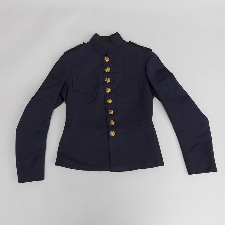 A Swedish everyday uniform for an artillery NCO.