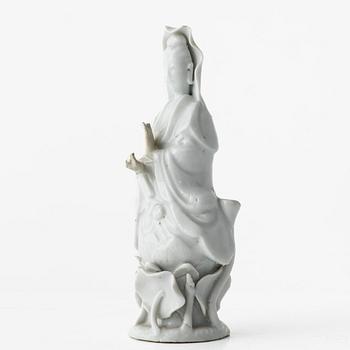 Guanyin, porslin, Kina, sen Qingdynasti.