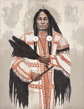 LENNART OLAUSSON, olja på duk, signerad och daterad juli -01.