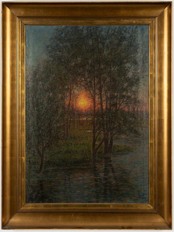 Per Ekström, oil on canvas, signed P. Ekström.