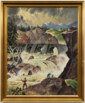 Gabriel Strandberg, Vattenfall".