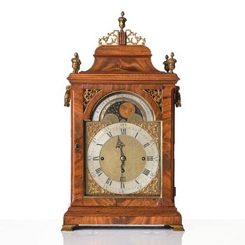 A George III musical bracket clock by Eardley Norton (watchmaker active in London 1762-94).