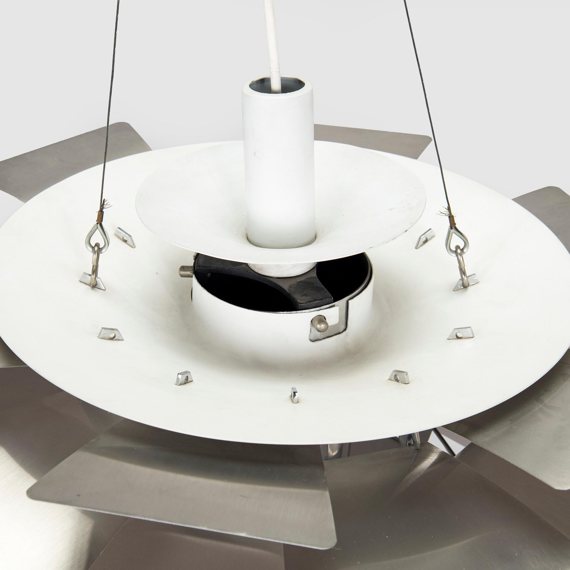 Poul Henningsen, a 'PH Artichoke' / 'PH-Kotte' ceiling light, Louis Poulsen, Denmark, 1980s.