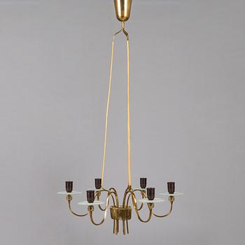 Paavo Tynell, A mid-20th century chandelier for Taito, Finland.