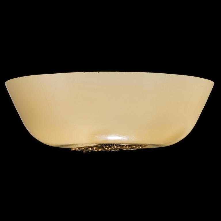 A mid-20th century ceiling lamp manufactured by Taito.