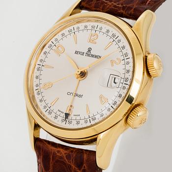 REVUE THOMMEN, Cricket, Limited Edition, armbandsur, 34 mm.