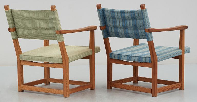 KARMSTOLAR, ett par, Carl Malmsten, 1900-talets andra hälft.