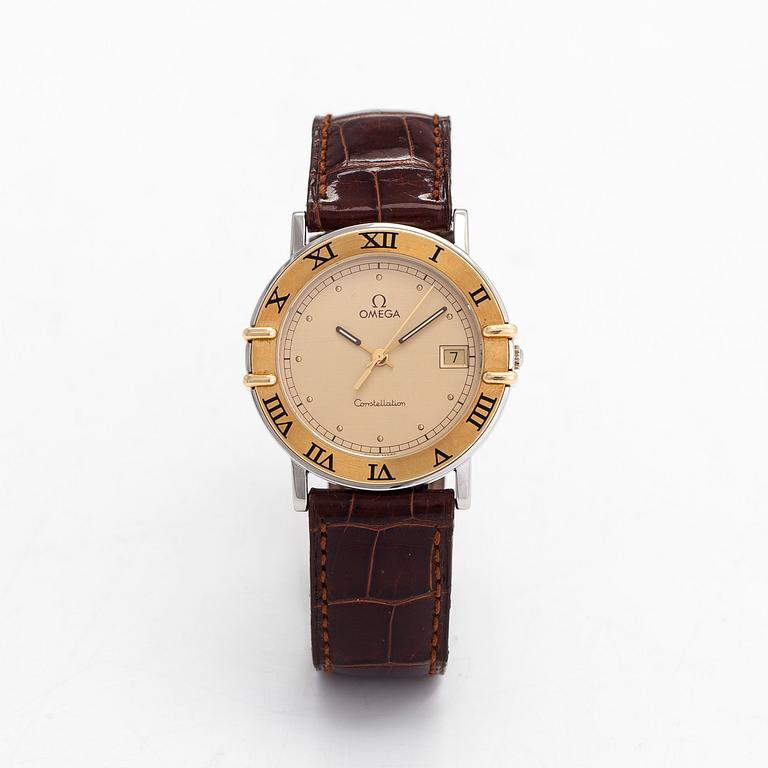 Omega, Constellation, wristwatch, 33 mm.