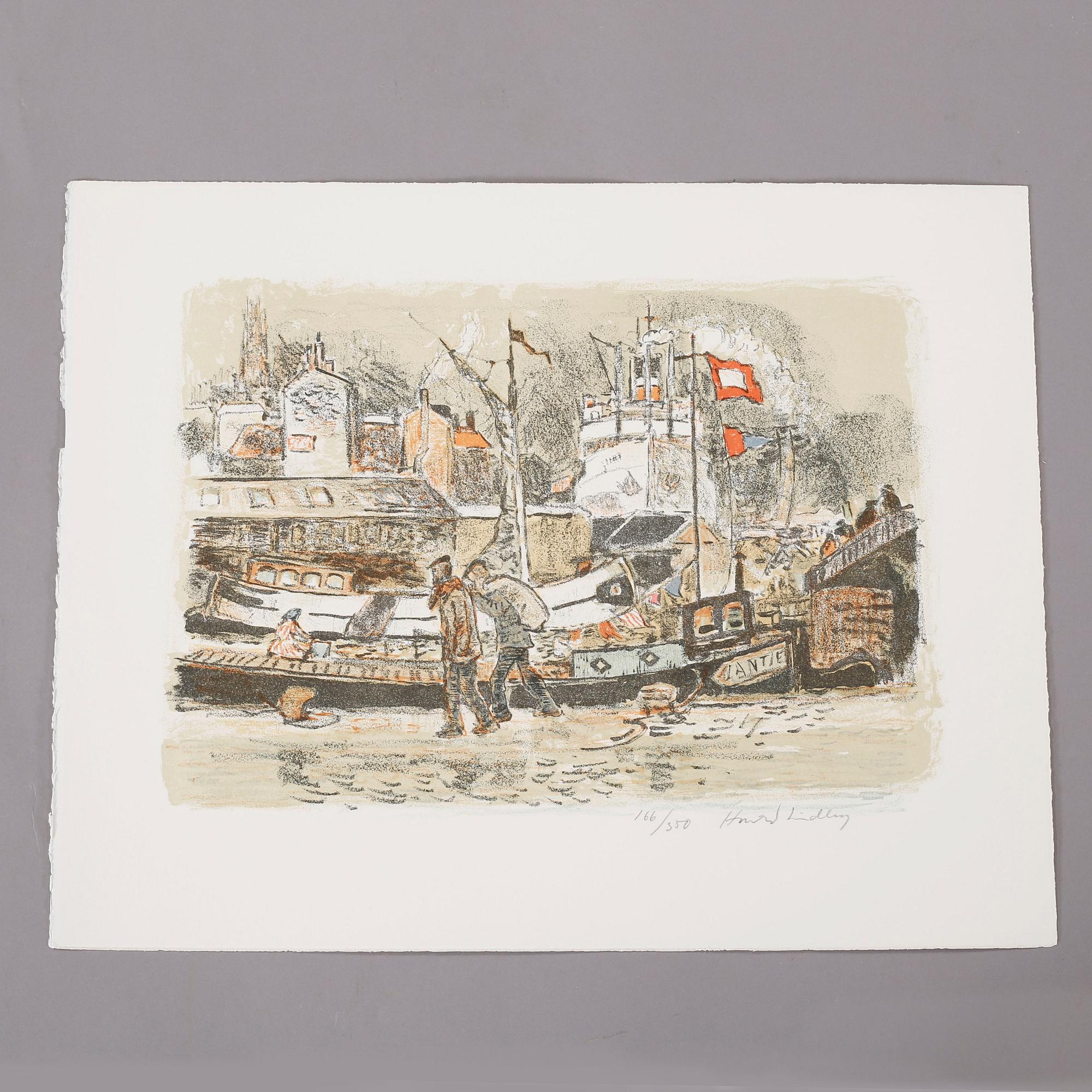 MAPP MED FÄRGLITOGRAFIER, 5 st, "Lito 30 1945 1975", numrerade 166/350.