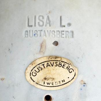 Lisa Larson, skulpturer, 8 st, småfåglar, stengods, Gustavsberg.