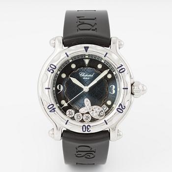 Chopard, Happy Sport, "Fish", wristwatch, 38 mm.