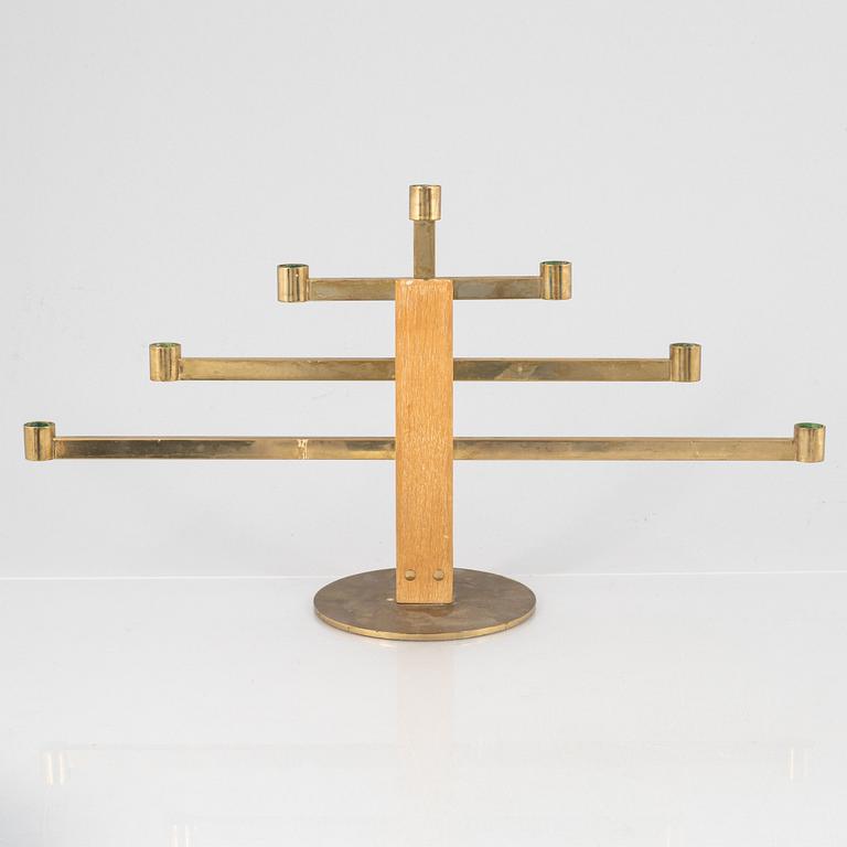 Hans-Agne Jakobsson, a model L 54 candelabrum, Markaryd, mid-20th Century.