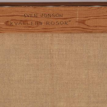 Sven Jonson, "Kvällens rosor".