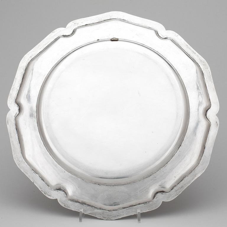 FAT, silver, Guldsmeds aktiebolaget, Stockholm. 1920. Vikt 546 gram.