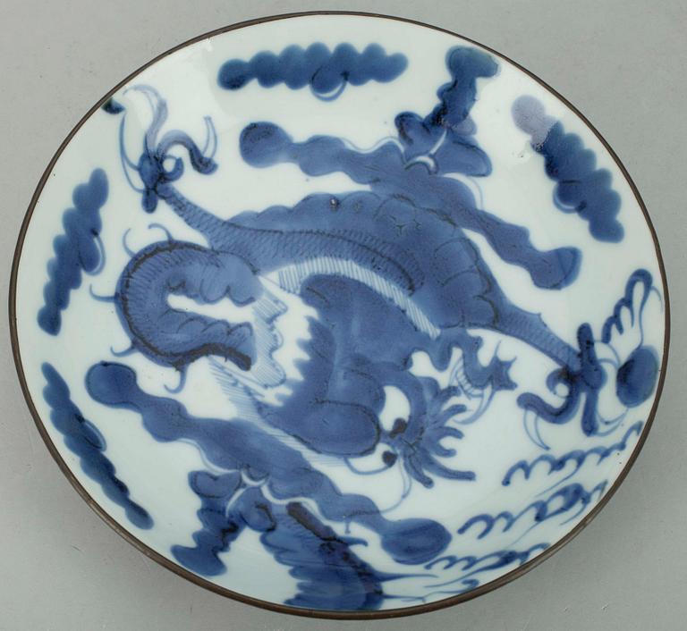 FAT, porslin, Kina, Qingdynastin 1600/1700-tal.