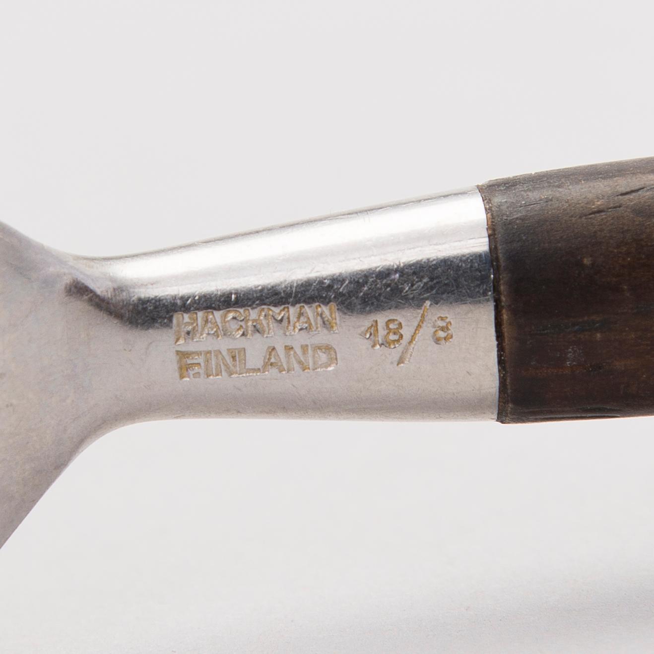 BERTEL GARDBERG, BESTICKUPPSÄTTNING, 54 delar, "Lion de luxe", Hackman, Finland.