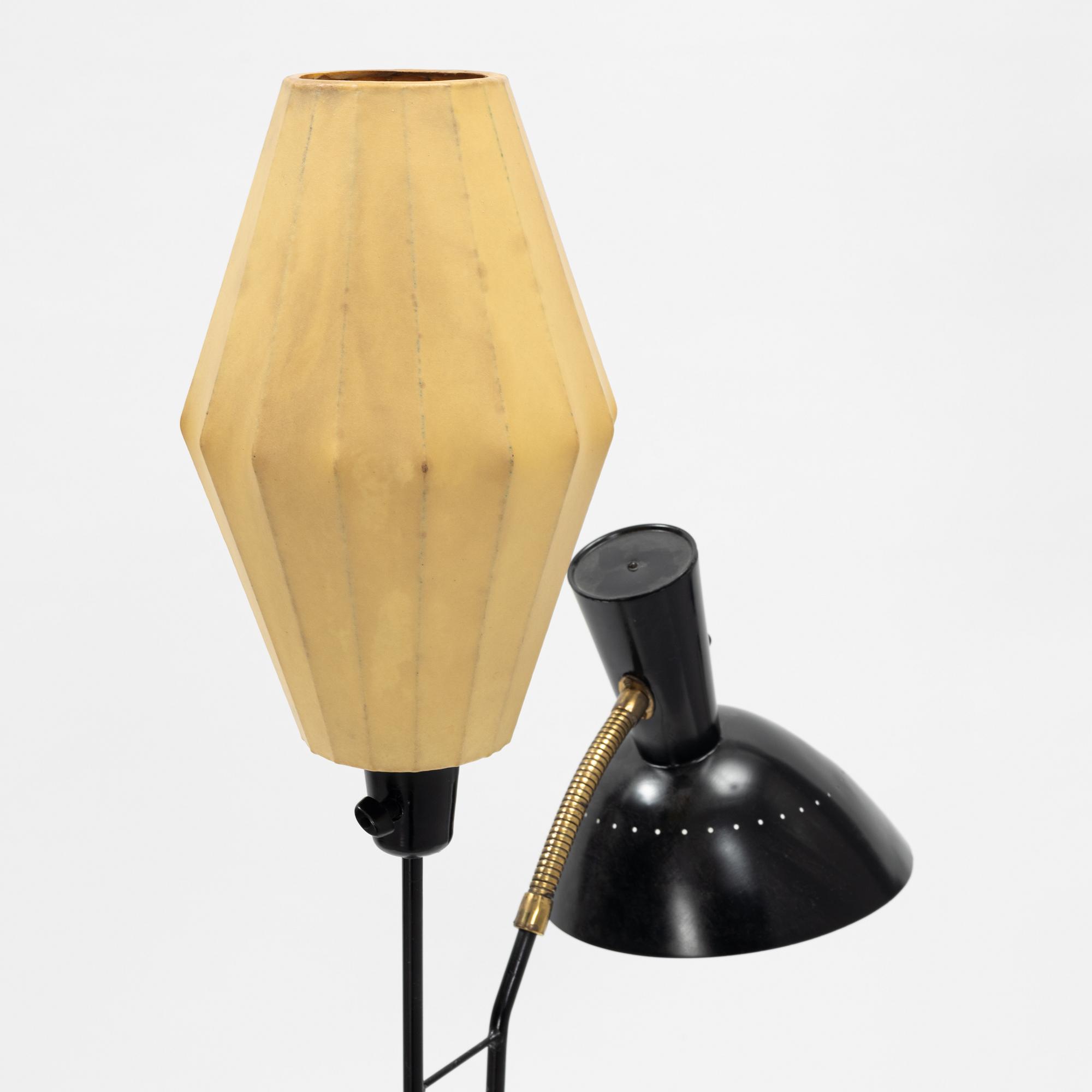Hans Bergström, a floor light, Ateljé Lyktan, mid 20th Century.