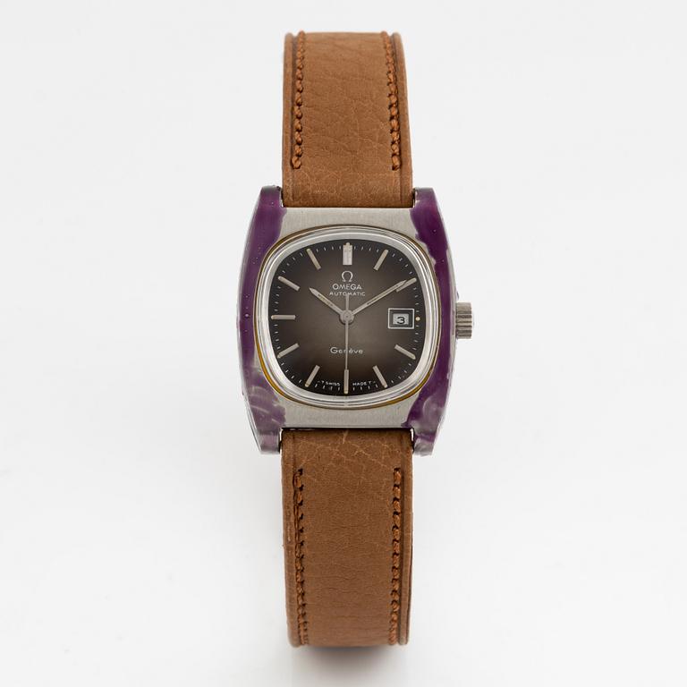 Omega, Genève (-T Swiss Made T-), armbandsur, 27 x 27 (33) mm.