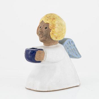 Lisa Larson, skulptur/ljusstake, unik.