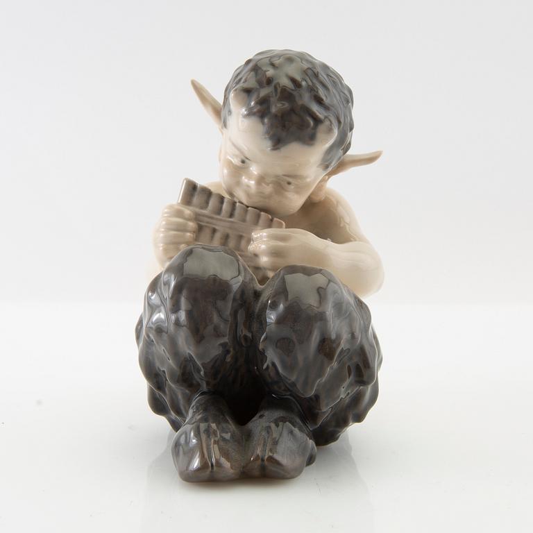 Royal Copenhagen, figurin, "Faun".