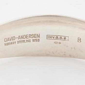 Armring, sterlingsilver, David Andersen, Norge.