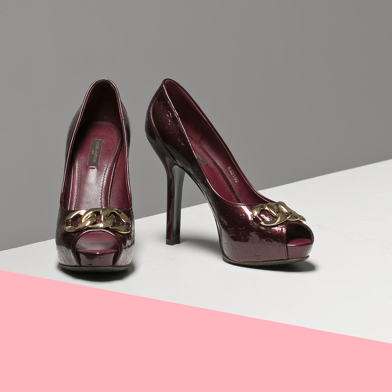 PUMPS, Louis Vuitton, storlek 39,5.