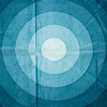 VERNER PANTON, a pair of velvet curtains, Mira-X AG.