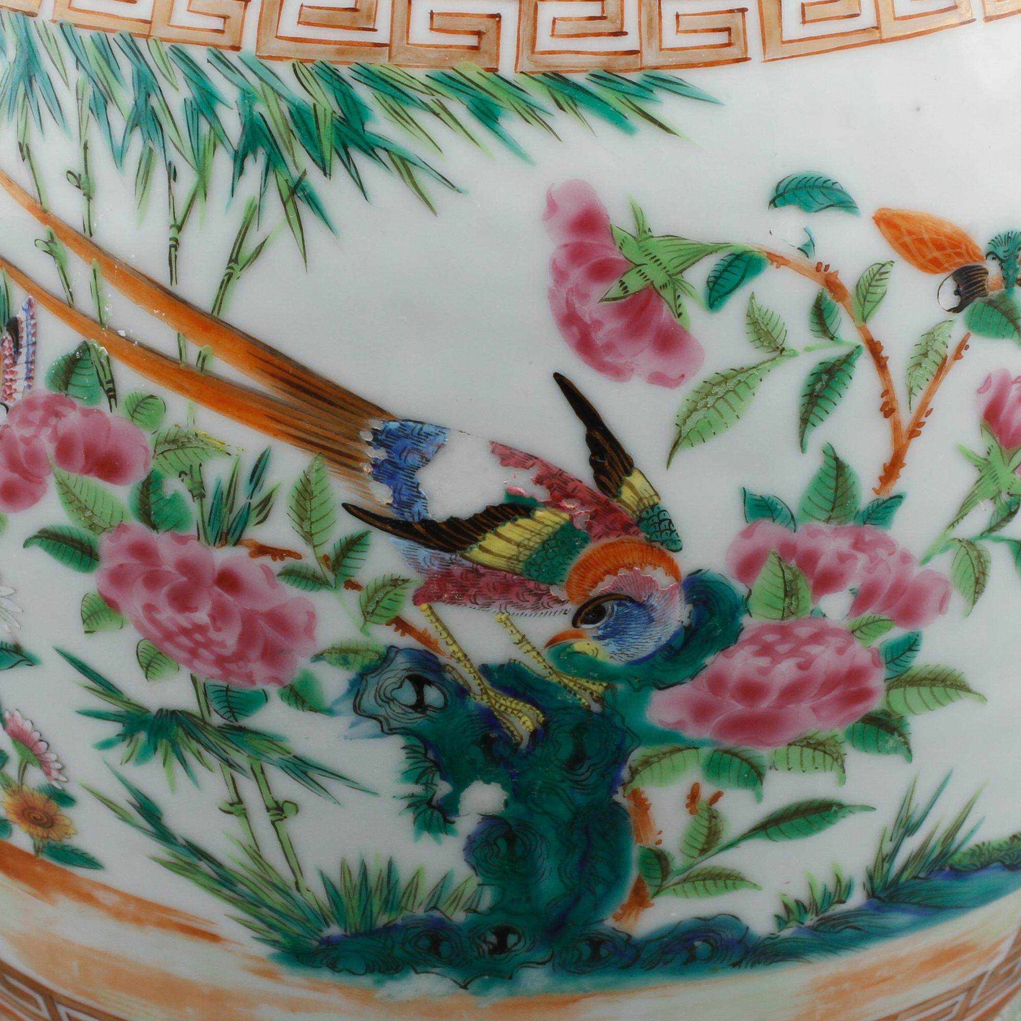 URNA, porslin, Kina, sent 1800-tal.