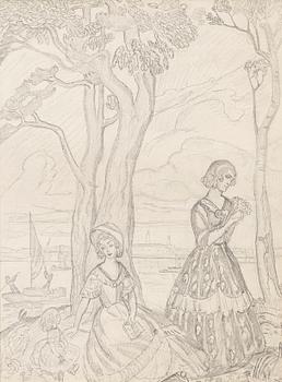 Axel Törneman, By the Water.