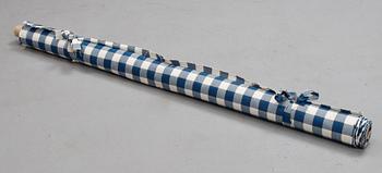 A roll of Fabric "Gripsholmsrutan", 7,9 cm. Purchased at Svenskt Tenn.