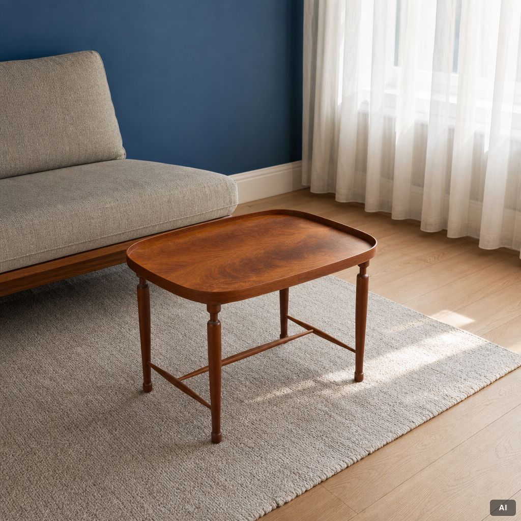 Josef Frank, coffee table / side table, model B 974, Svenskt Tenn, ca 1990.