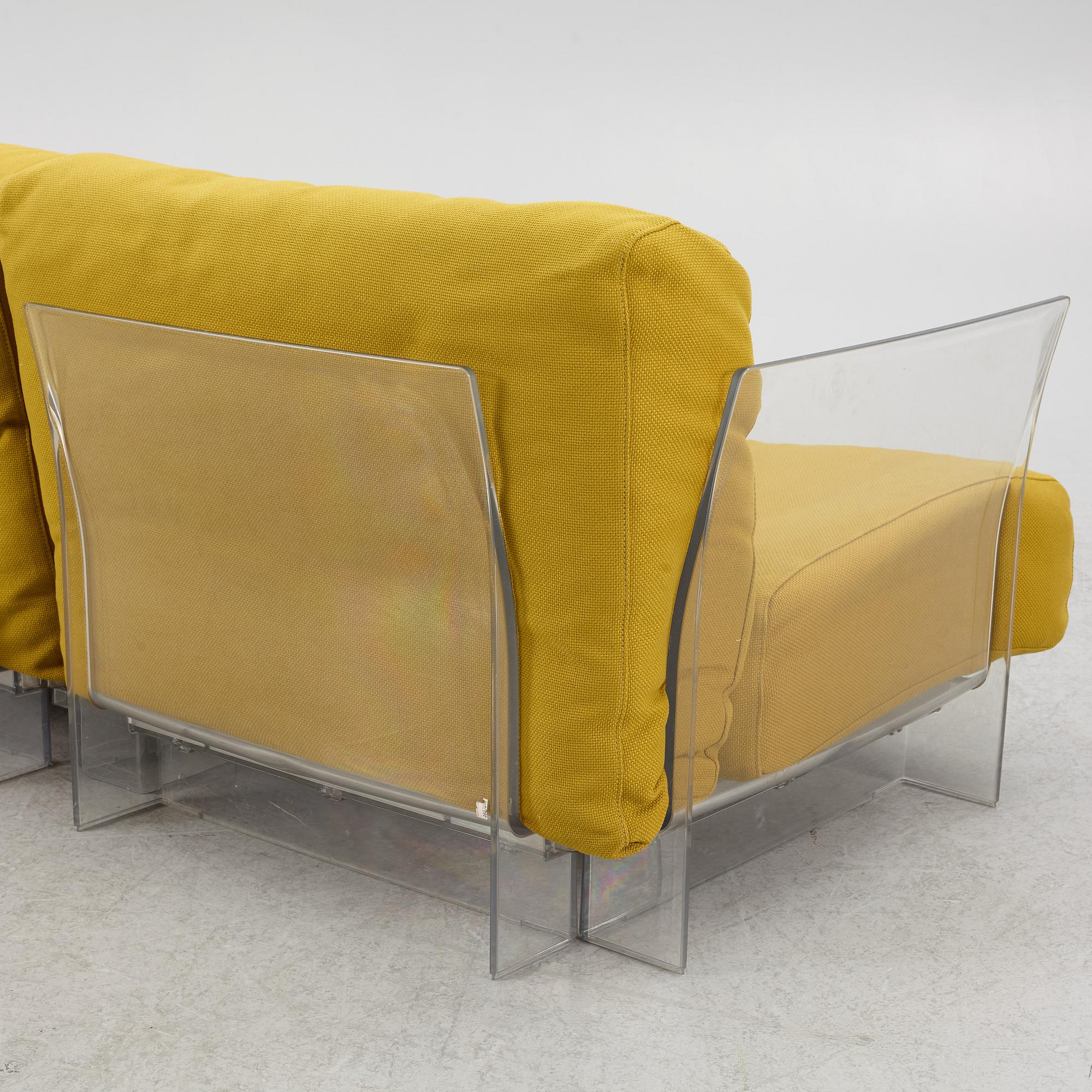 Piero Lissoni, sofa, "Pop", Kartell.