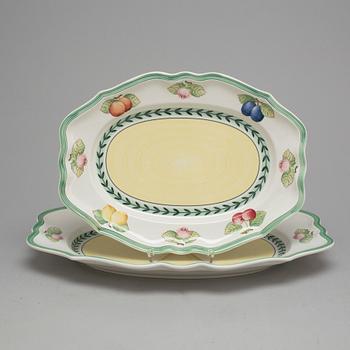 MATSERVIS, 56 delar, porslin, "French Garden", Villeroy & Boch.