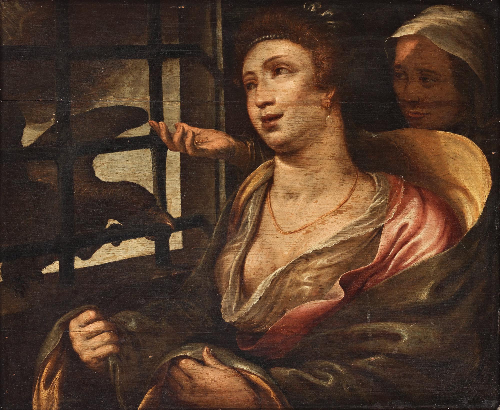 Joachim Beuckelaer In the manner of the artist, Allegorical scene.