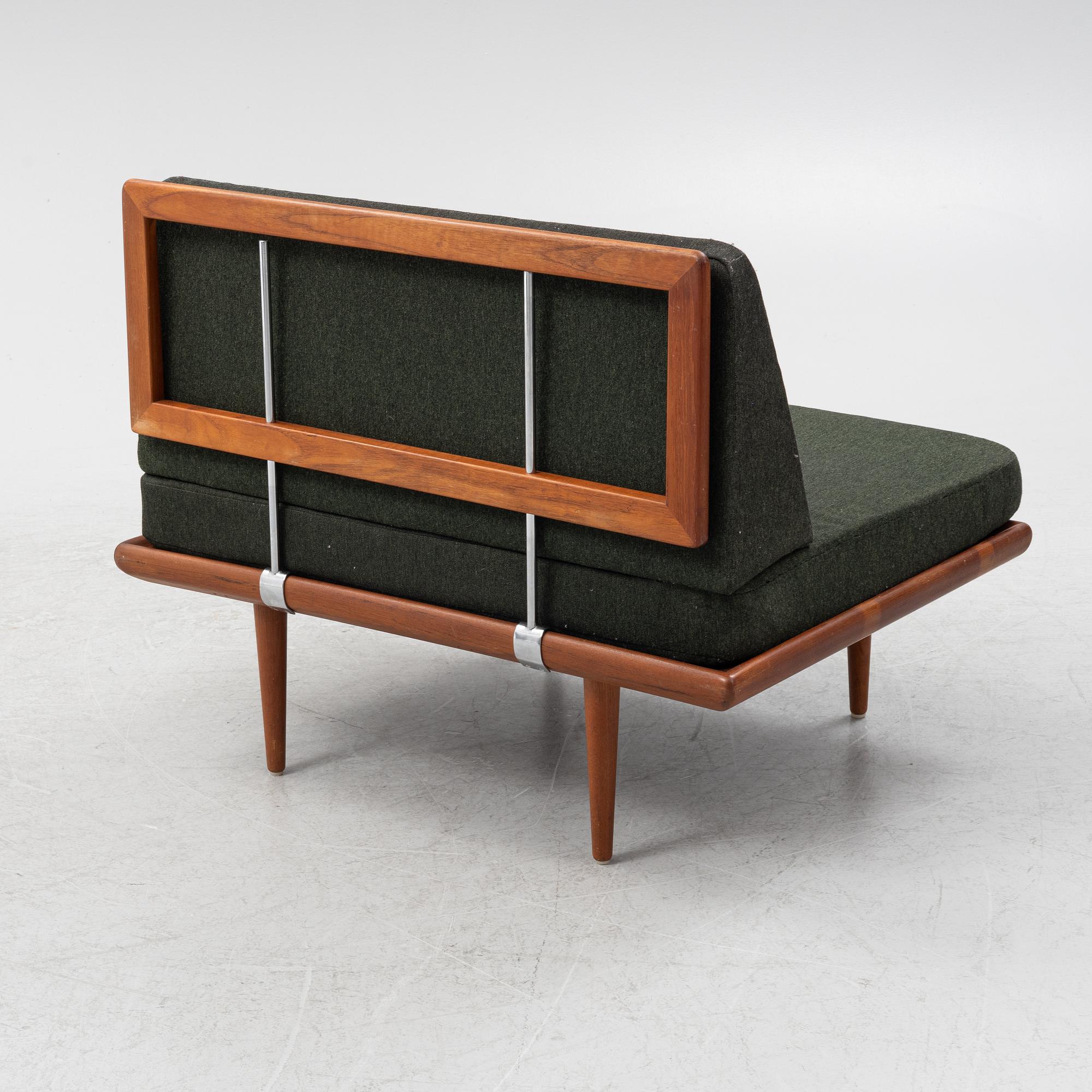 Peter Hvidt & Orla Mølgaard Nielsen, a model 'Minerva' sofa, France & Søn, Denmark, 1950's/60's.