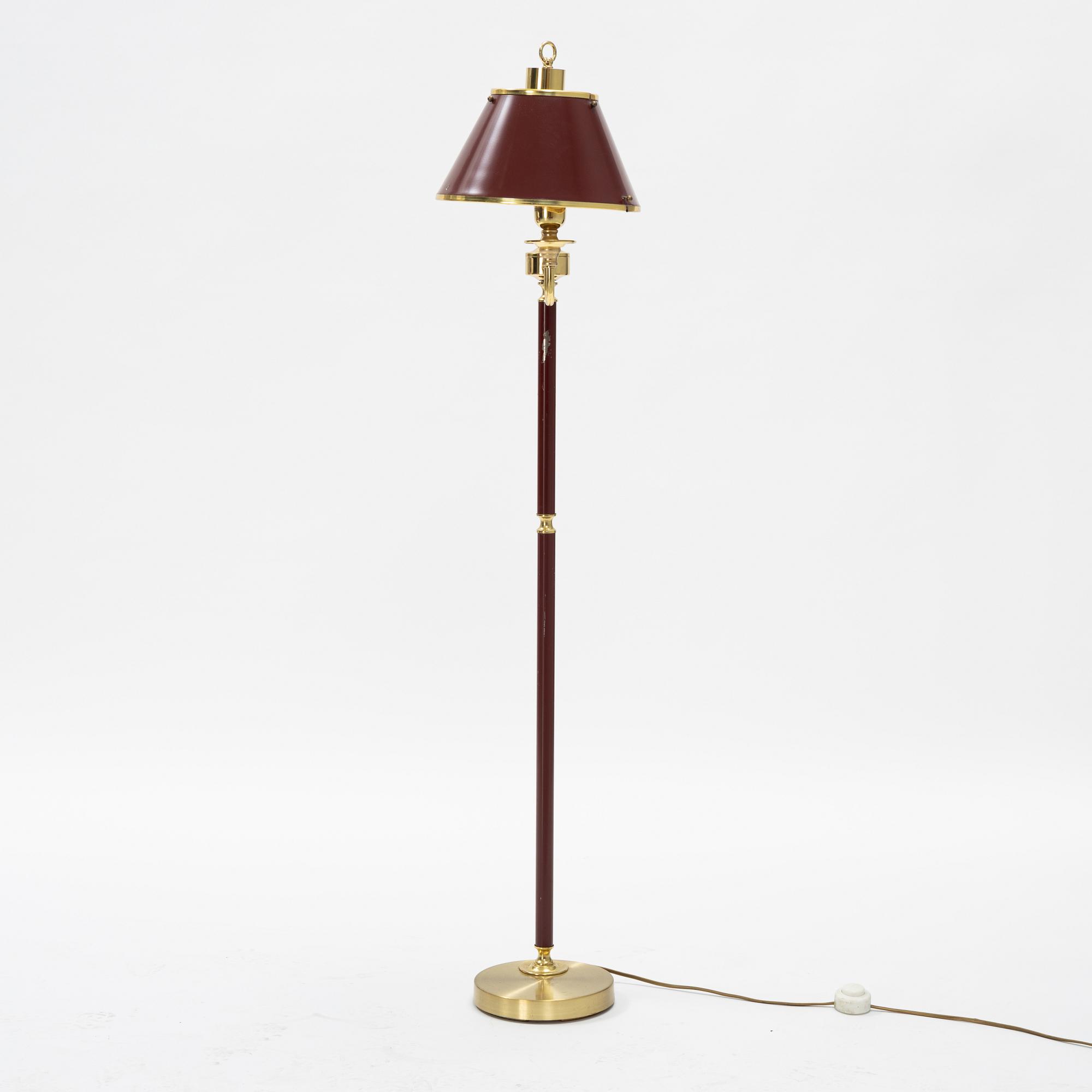 A floor lamp, Boréns, Sweden, second half of the 20th century.