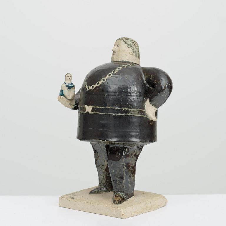 LISA LARSON, skulptur, Gustavsberg Studio 1967, unik.