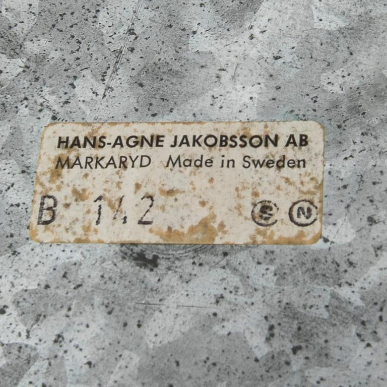 Hans-Agne Jakobsson, bordslampa, modell B142, Markaryd, 1960-70-tal.