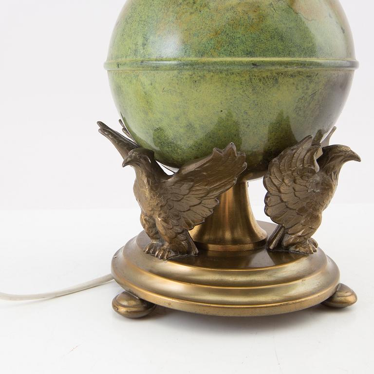 Bordslampa Art Déco 1900-talets första hälft.