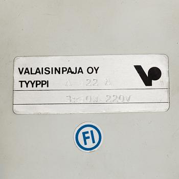 ALVAR AALTO, Taklampa, modell A622A, Valaisinpaja Oy, 1970-1980-tal.