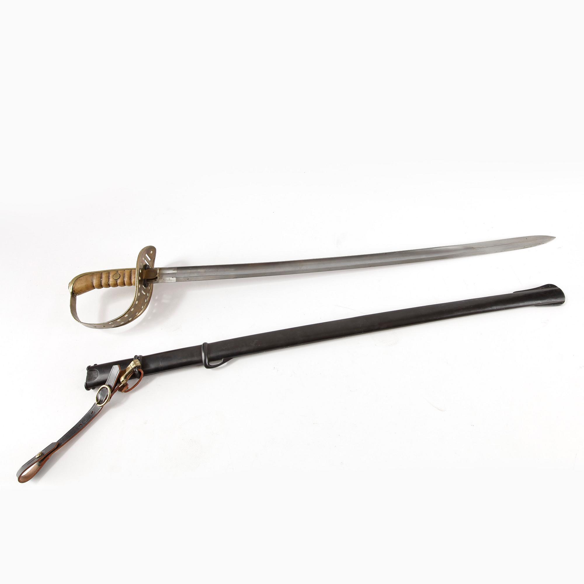 SABEL, Sverige, m/1867-1893.