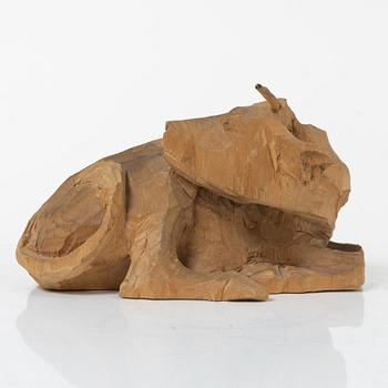 Axel Petersson Döderhultarn, Resting cow.