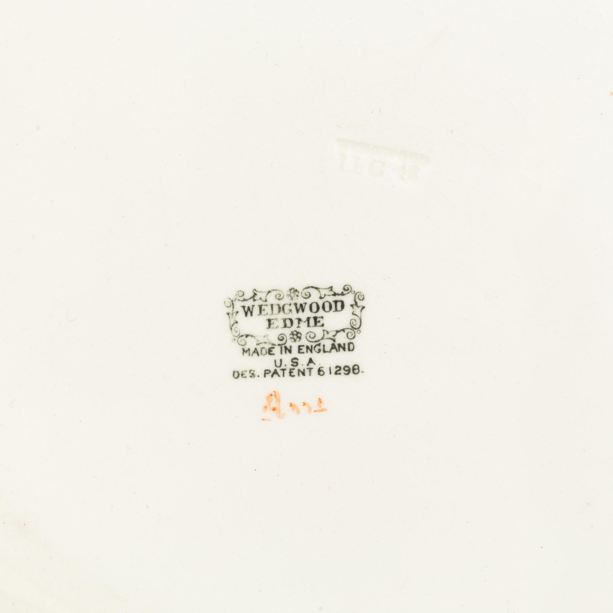 Matservis, 74 delar, Wedgwood Stratford Edme, England.