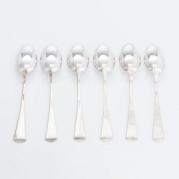 Tillander, Twelve spoons "Käpy" (Spruce cone) 1990-1992. Designed by Vilho Ellenberg 1920s.