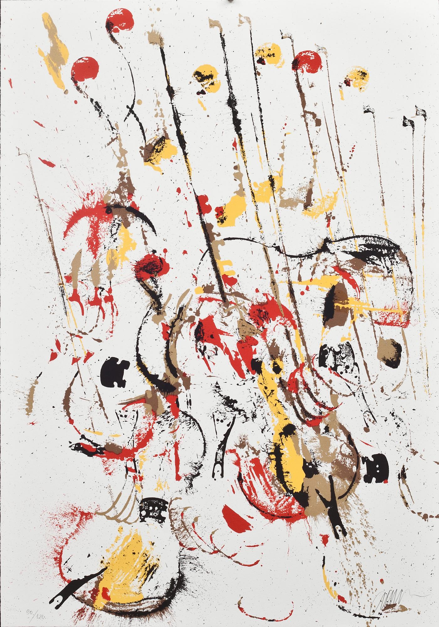 FERNANDEZ ARMAN, färgserigrafi, signerad och numrerad 90/120.