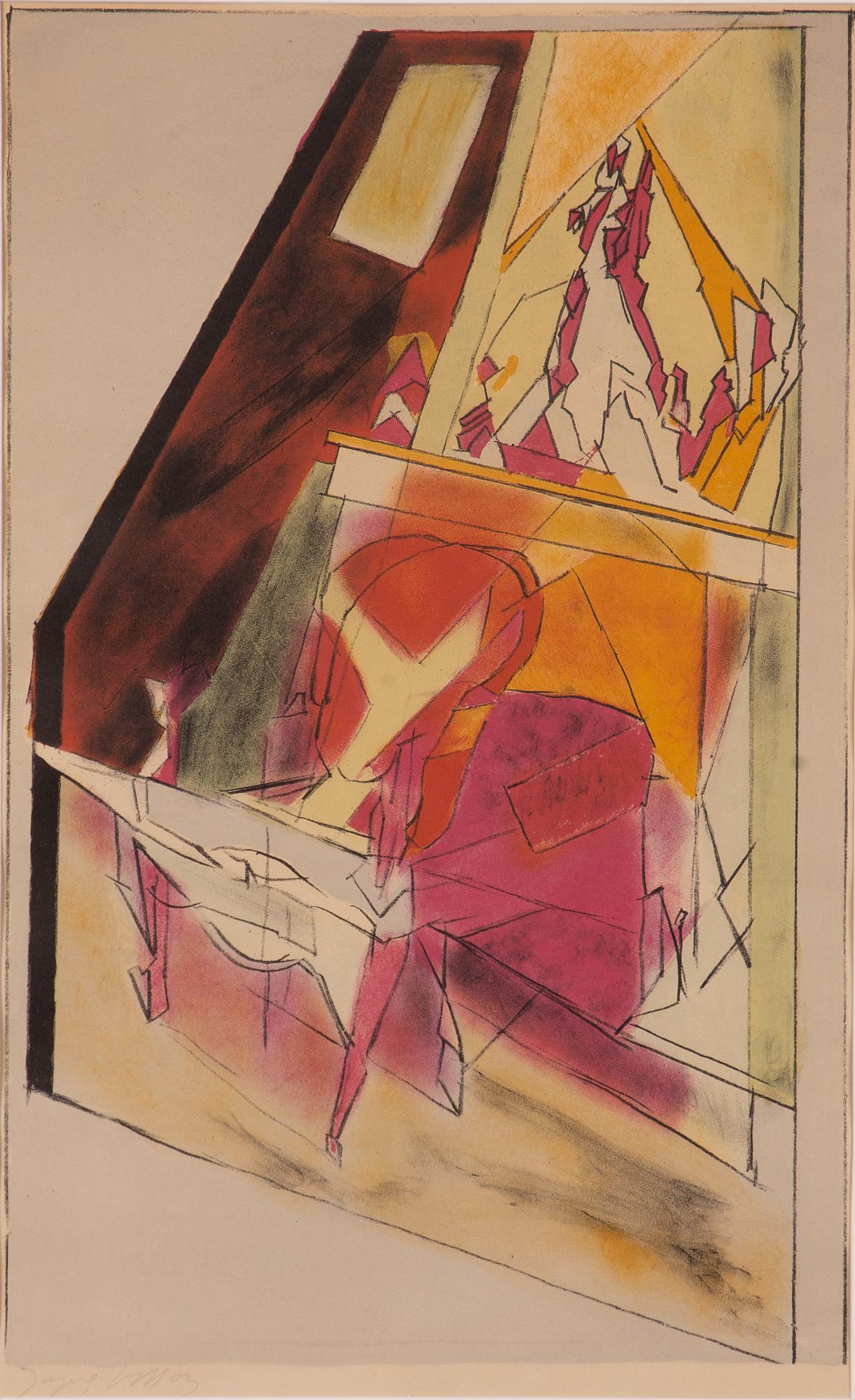 Jacques Villon, 'The Armchair (Le Fauteil)'.