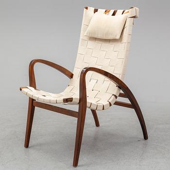 BRUNO MATHSSON, a 'Gräshoppan' easy chair, Mathsson International, 1992.